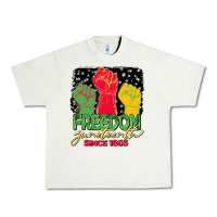 Pistachio freedom juneteenth since 1865 Urban Heavy Tee - BarkalooDesign