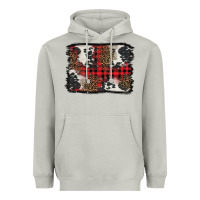 Moon Dust Christmas red plaid background Heavyweight Hoodie - BarkalooDesign