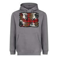 Storm Christmas red plaid background Heavyweight Hoodie - BarkalooDesign
