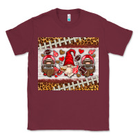 Burgundy American football gnome Classic Tee - HRA Design Shop