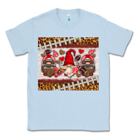 Dusty Blue American football gnome Classic Tee - HRA Design Shop