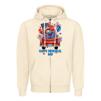 Sandshell happy memorial day farm truck Zipper Hoodie - JahusDesignShop