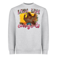 Western Long Live Cowgirls Heavyweight Sweatshirt | Teevron