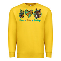 Lemon Peace Love Donkeys Premium Sweatshirt - Jasminsmagicworld
