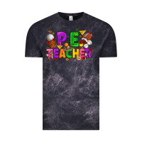 Cloud Black p.e. teacher cinco de mayo Vintage Tee - texasbilliewilder