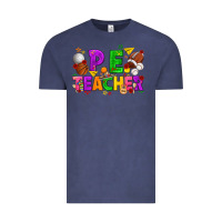 Vintage Denim p.e. teacher cinco de mayo Vintage Tee - texasbilliewilder