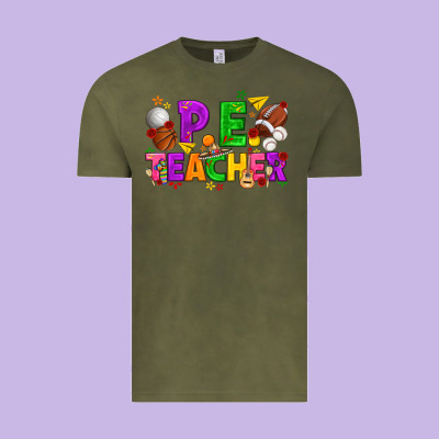 P.e. Teacher Cinco De Mayo Vintage Tee Designed By Texasbilliewilder