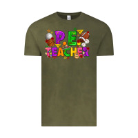 Vintage Olive p.e. teacher cinco de mayo Vintage Tee - texasbilliewilder