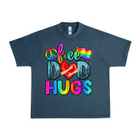 Midnight Navy free dad hugs Urban Heavy Tee - Zillion Design Studio