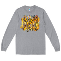 Heather Grey mama mommy mom bruh Long Sleeve Tee - RacoonDesign