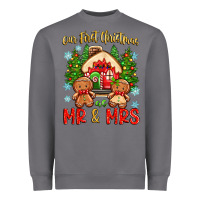 Storm our first christmas as mr and mrs Heavyweight Sweatshirt - Zillion Design Studio