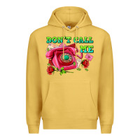 Antique Gold dont call me with pink phone and letters Premium Hoodie - AdoDesignShop