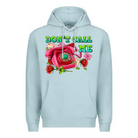 Blue Mist dont call me with pink phone and letters Premium Hoodie - AdoDesignShop