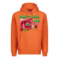 Carrot dont call me with pink phone and letters Premium Hoodie - AdoDesignShop