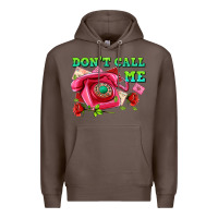 Coffee dont call me with pink phone and letters Premium Hoodie - AdoDesignShop