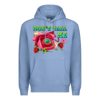 Colony Blue dont call me with pink phone and letters Premium Hoodie - AdoDesignShop