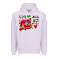 Dont Call Me With Pink Phone And Letters Premium Hoodie | Teevron