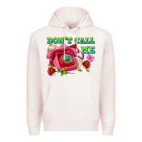 Pale Pink dont call me with pink phone and letters Premium Hoodie - AdoDesignShop