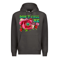 Smoke dont call me with pink phone and letters Premium Hoodie - AdoDesignShop
