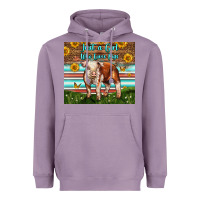 Lavender Just A Girl Who Loves Pig Heavyweight Hoodie - LillyAllenDesigns