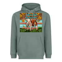 Sage Just A Girl Who Loves Pig Heavyweight Hoodie - LillyAllenDesigns