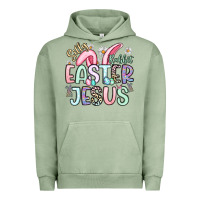 Pigment Oil Green silly rabbit easter jesus Urban Hoodie - Artiststas