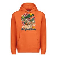 Carrot the plant lover Premium Hoodie - MaliasSmallBusiness