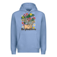 Colony Blue the plant lover Premium Hoodie - MaliasSmallBusiness