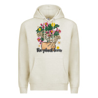 Oatmeal Heather the plant lover Premium Hoodie - MaliasSmallBusiness