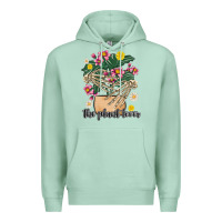 Seafoam the plant lover Premium Hoodie - MaliasSmallBusiness