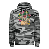 Slate Camo the plant lover Premium Hoodie - MaliasSmallBusiness