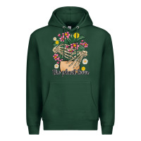 Sports Green the plant lover Premium Hoodie - MaliasSmallBusiness