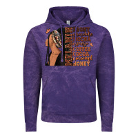 Cloud Purple Melanin many shades of brown afro woman Vintage Hoodie - RanaPortraitStore