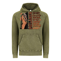 Vintage Olive Melanin many shades of brown afro woman Vintage Hoodie - RanaPortraitStore