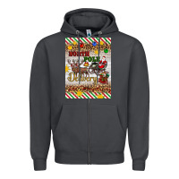 Smoke christmas north pole delivery Zipper Hoodie - Artiststas