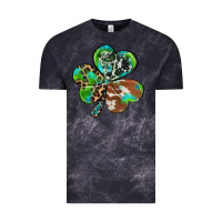Cloud Black western shamrock Vintage Tee - RanaPortraitStore