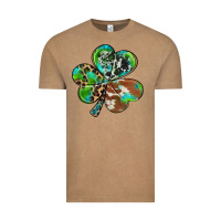 Vintage Coffee western shamrock Vintage Tee - RanaPortraitStore