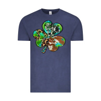Vintage Denim western shamrock Vintage Tee - RanaPortraitStore