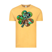 Vintage Mustard western shamrock Vintage Tee - RanaPortraitStore