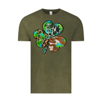 Vintage Olive western shamrock Vintage Tee - RanaPortraitStore