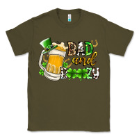 Army Green bad and boozy Classic Tee - RacoonDesign