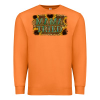 Carrot Sunflower Leopard Mama Tried Premium Sweatshirt - Jasminsmagicworld