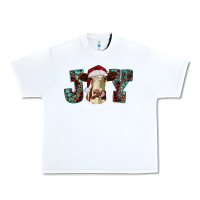 White christmas joy with heifer cow Urban Heavy Tee - RanaPortraitStore