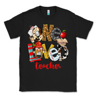 Black One Loved Teacher Classic Tee - FaDigitalArtStudio