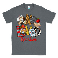 Charcoal Heather One Loved Teacher Classic Tee - FaDigitalArtStudio