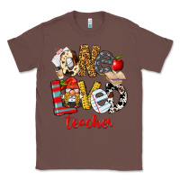 Chestnut One Loved Teacher Classic Tee - FaDigitalArtStudio