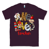 Plum One Loved Teacher Classic Tee - FaDigitalArtStudio