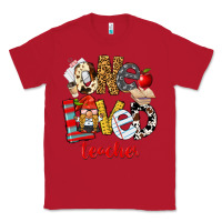 Red One Loved Teacher Classic Tee - FaDigitalArtStudio