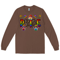 Chestnut pride gnome Long Sleeve Tee - CowhideDigitalArt