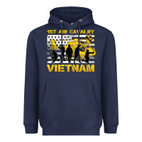 Navy 1st air cavalry vietnam veteran Heavyweight Hoodie - Jasminsmagicworld